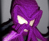 Purple Cthulhu Ski Mask