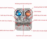 Behrens MARS Project ONE Dual Time Zone Watch