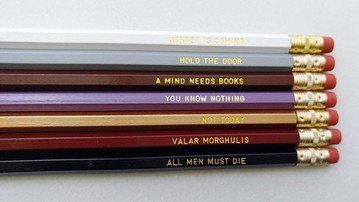 Game of Thrones Pencil Set Game of Thrones Pencil Set