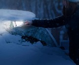 Heated Windshield Ice Scraper