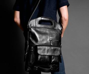 Hardgraft 2Unfold Leather Laptop Bag Hardgraft 2Unfold Leather Laptop Bag