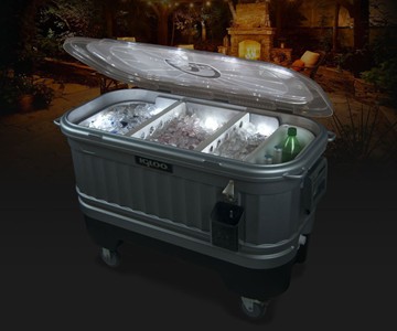 Igloo Party Bar Cooler with LiddUp Lighting Igloo Party Bar Cooler with LiddUp Lighting