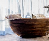 Wooden Boat Bathtub
