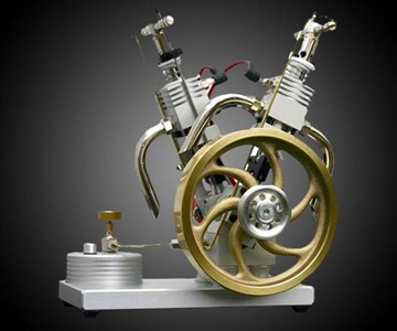 Two-Cylinder V-Twin Gas Powered Engine Two-Cylinder V-Twin Gas Powered Engine