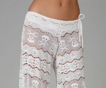 Lace Skull & Crossbones Pants Lace Skull & Crossbones Pants