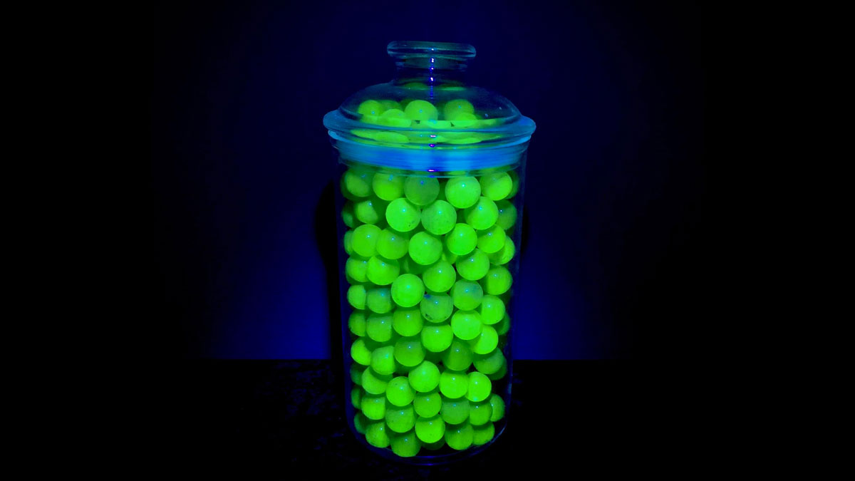 Radioactive Glass Marbles Radioactive Glass Marbles