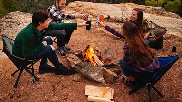 Cliq Bottle-Sized Camping Chair
