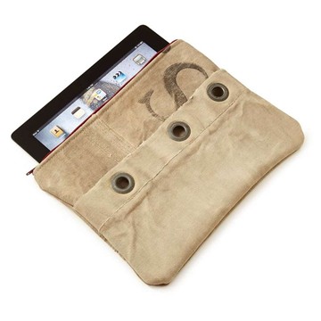 Recycled Mail Sack iPad Case Recycled Mail Sack iPad Case