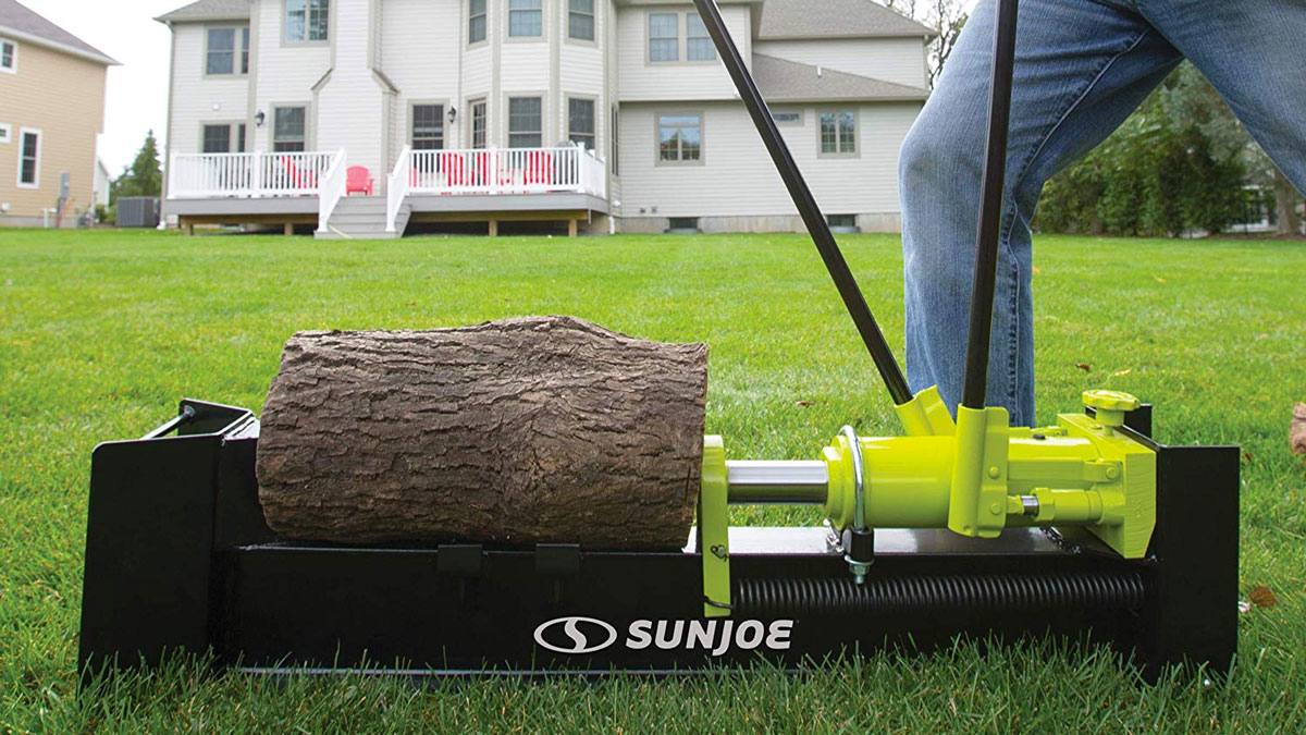 Sun Joe 10-Ton Hydraulic Log Splitter Sun Joe 10-Ton Hydraulic Log Splitter