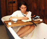 Wood Tub Caddy