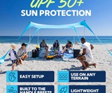 Sun Ninja Pop-Up Beach Canopy