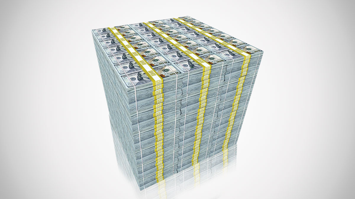 Million Dollar Cube Money Table