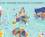 The Literal Translation of Country Names Map