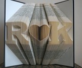 Personalized Book Sculptures