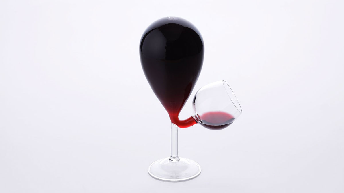 Glass Tank Self-Filling Wine Glass Glass Tank Self-Filling Wine Glass