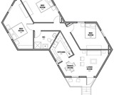 Hex House Flat Pack Shelter