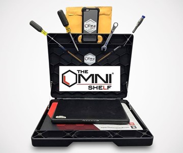 OmniShelf Computer Workstation