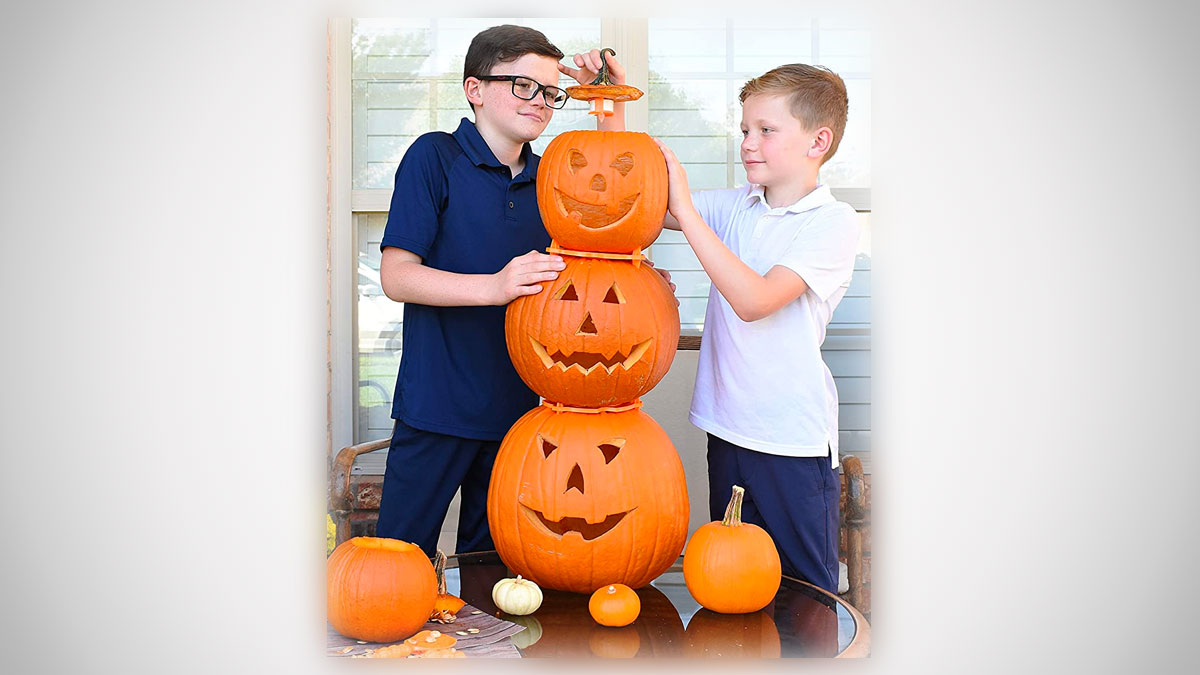Stack-O-Lantern Pumpkin Stacking Kit Stack-O-Lantern Pumpkin Stacking Kit