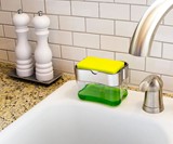 Press 'n' Suds Sponge Soap Dispenser & Holder