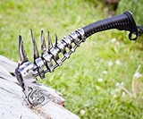 Hand Forged Bearded Steel Viking Axe
