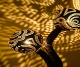 Nymphs Coconut Shell Projection Lamps