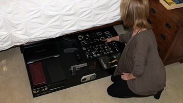 Monster Vault Under-the-Bed Safe Monster Vault Under-the-Bed Safe