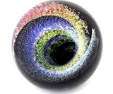 Internal Fire Glass Vortex Spheres