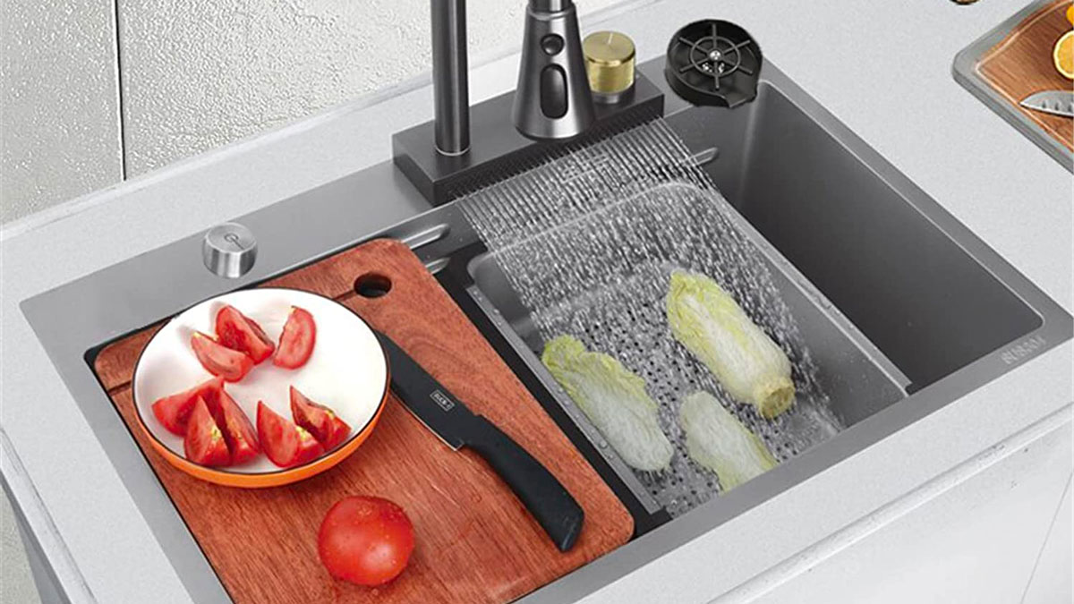 Waterfall Kitchen Sink Waterfall Kitchen Sink
