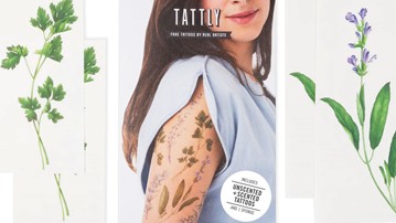 Scented Herb Temporary Tattoos Scented Herb Temporary Tattoos