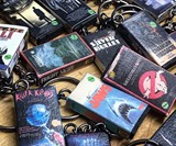 Miniature VHS Movie Keychain Charms