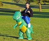 Inflatable Dinosaur Costume
