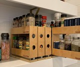 UpperSlide Cabinet Caddies & Spice Rack Pullouts