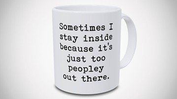 It's Too Peopley Mug It's Too Peopley Mug