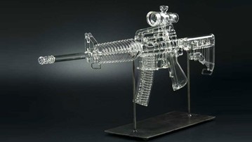 Glass Machine Gun Pipes Glass Machine Gun Pipes