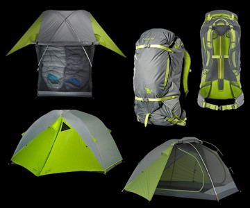 Kelty TraiLogic Tent & Zipperless Backpack