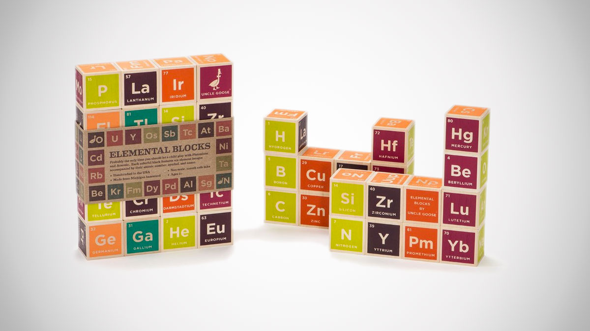 Uncle Goose Periodic Table Building Blocks Uncle Goose Periodic Table Building Blocks