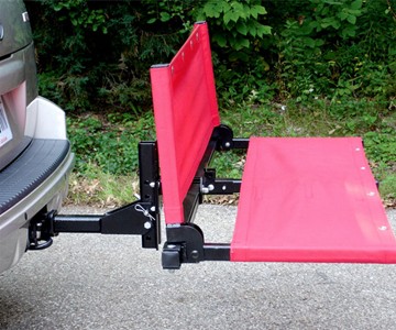 Take-A-Seat Hitch Bench & Carrier Take-A-Seat Hitch Bench & Carrier