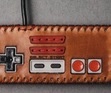 Bexar Goods Leather-Wrapped NES Console