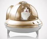 UFO Cat Litter Box