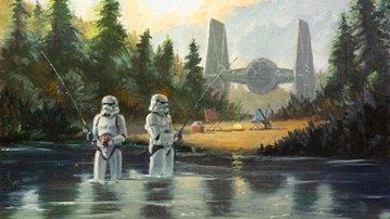 Star Wars Parody Art Prints