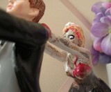 Zombie Wedding Cake Topper