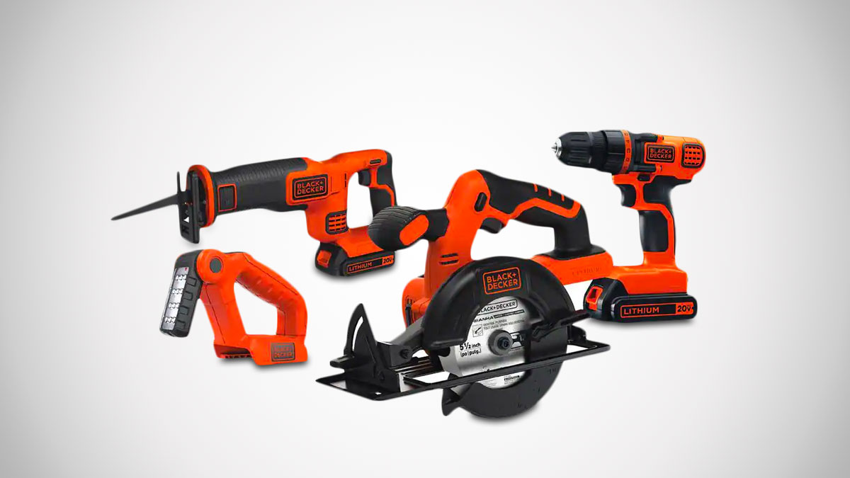 BLACK+DECKER Cordless Drill Combo Kit