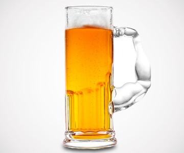 Strongman Beer Glass Strongman Beer Glass