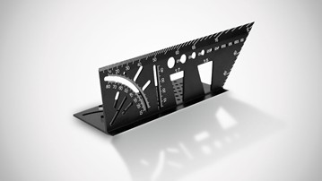 Welltop 3D Woodworking Ruler Welltop 3D Woodworking Ruler