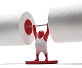 Mr. T Strong Man Toilet Paper Holder