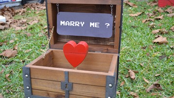 Legend of Zelda Proposal Chest Legend of Zelda Proposal Chest