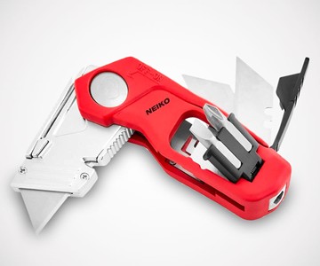 NEIKO 4-In-1 Folding Utility Knife NEIKO 4-In-1 Folding Utility Knife