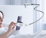 Gooseneck Hands-Free Phone Holder for Bed & Household
