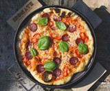 IRONATE - 3-Minute Brick Oven Pizza on Your Stovetop