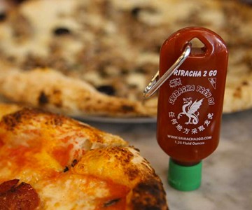 Refillable Sriracha Keychain Refillable Sriracha Keychain